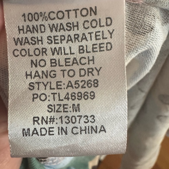 Umgee Camouflage and Black Short Sleeve Tee - Picture 5 of 7